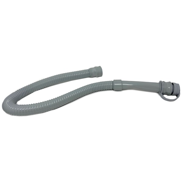 Replacement Drain Hose W/ Squeeze Cuff & Drain Cap - Full Assembly For Nilfisk/Advance 56381924